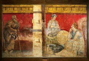 Die königliche Familie von Makedonien und ein Philosoph von Roman Roman