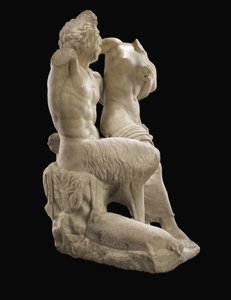 Pan und Hermaphrodit, ca. 1. Jahrhundert n. Chr.