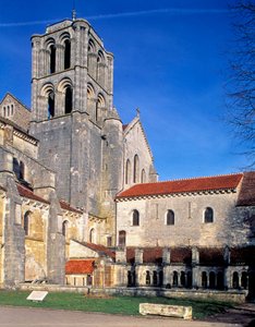 Basilika von Vézelay (Außenansicht)