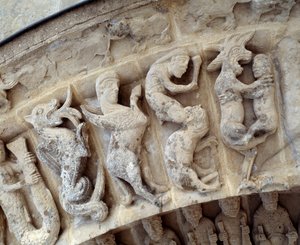 Detail der Skulpturen des Südportals