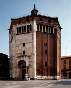 Außenansicht des Baptisteriums