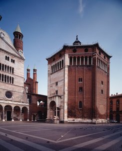 Außenansicht des Baptisteriums