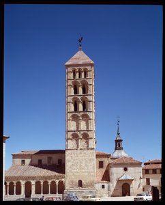 Ansicht der Kirche von Romanesque