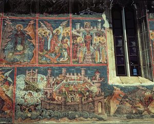 Belagerung von Konstantinopel durch Sultan Mehmet II (1432-81) im Jahr 1453