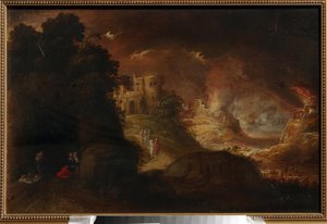 Sodom und Gomorra von Rombout van Troyen