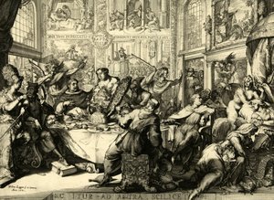 Sic itur ad astra scilicet 1681 von Romeyn de (after) Hooghe