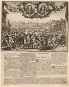 Afbeelding en waarachtigh Verhaal... (Darstellung der wahren Geschichte von Johan de Witt...)