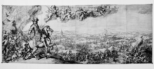 König Wilhelm III. in der Schlacht am Boyne, 1. Juli 1690 von Romeyn de Hooghe