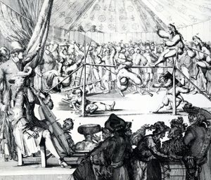 Paye qui tombe, 1697 von Romeyn de Hooghe