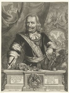Porträt von Michiel de Ruyter von Romeyn de Hooghe