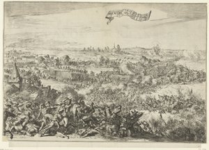 Schlacht bei Seneffe, 1674
Beschreibung des furiosen Angriffs der Franzosen auf das Gepäck der Alliierten