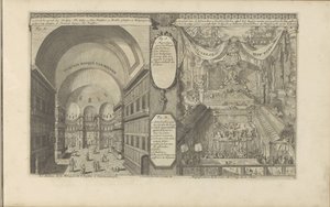 Türkische Moschee in Konstantinopel; Kaiserlicher Hof in China (Les Indes Orientales et Occidentales)