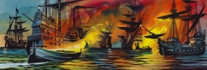 Niederlage der spanischen Armada