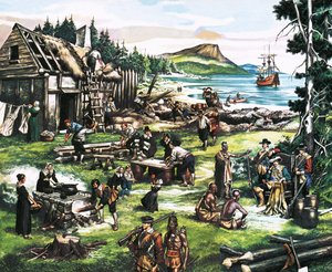 Die amerikanischen Siedler