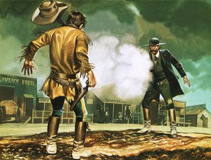 Wyatt Earp bei der Arbeit in Dodge City