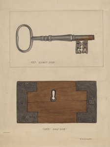 Schlüssel und Schloss von Ronau William Woiceske