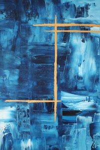 Blaue Vision