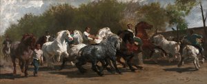 Le marché aux chevaux