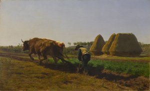 Pflügszene von Rosa Bonheur