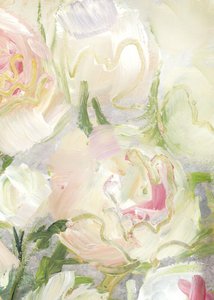 Cremige rosa Blumen von Rosana Laiz Blursbyai