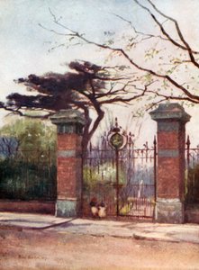 Eingang zum Garten der Apotheker von Rose Maynard Barton