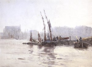 Entladen der Lastkähne von Rose Maynard Barton