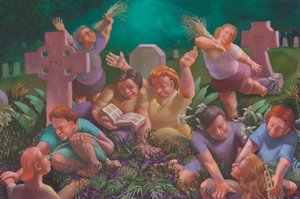 Eine Lesung aus dem Buch Jesaja, 2006 von Rosemarie Adcock