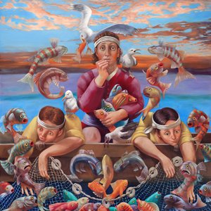 Der wunderbare Fischfang von Rosemarie Adcock