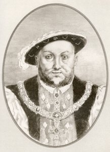 Heinrich VIII, aus Living Biographies of Famous Rulers von Ross Gordon