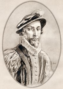 Sir Walter Raleigh, aus Living Biographies of Famous Men