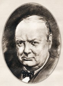 Sir Winston Leonard Spencer-Churchill, aus Living Biographies of Famous Men von Ross Gordon