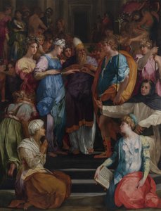 Die Hochzeit der Jungfrau Pala Ginori, 1523