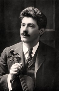 Fritz Kreisler 1875-1962, österreichisch-amerikanischer Geiger und Komponist, 1907