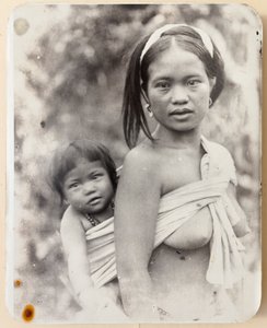 Ifugao Mutter und Kind