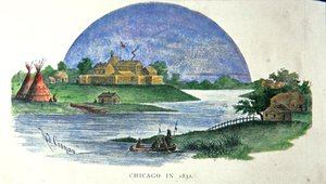 Chicago im Jahr 1831
