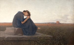 Campagna di Roma. Grabmal der Caecilia Metella von Rudolf Bacher