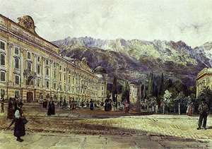 Burg, Innsbruck von Rudolf Bernt