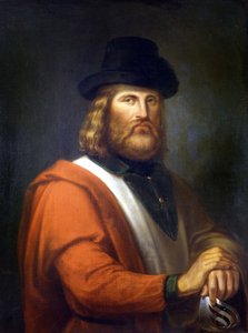 Giuseppe Garibaldi, Gemälde von R.E. Hauser