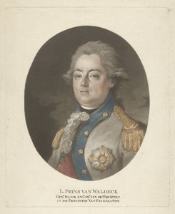 Porträt von Ludwig Prinz von Waldeck von Rudolf Henzi