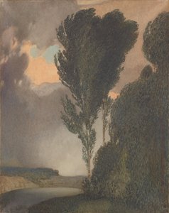 Gewitterlandschaft von Rudolf Jettmar