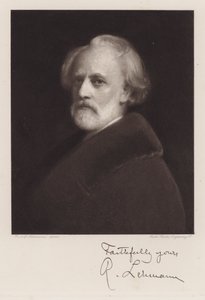 Rudolf Lehmann, Selbstporträt von Rudolf Lehmann