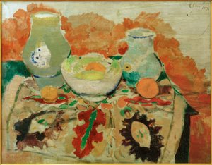Stilleben mit Krügen und Früchten, Paris