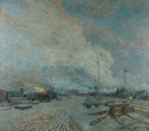 Frachtenbahnhof von Rudolf Quittner