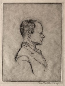 Porträt von Rudolf Schwartz