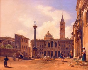 Piazza di S. Maria Maggiore in Rom