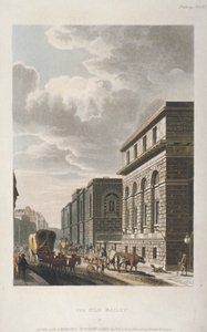 Blick auf Old Bailey, Blick nach Norden, City of London