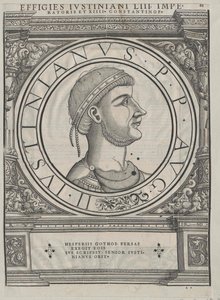 Kaiser des Byzantinischen Reiches Justinian I. von Rudolph Wyssenbach