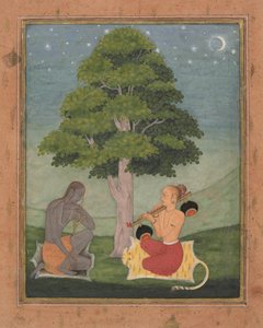 Kedar Ragini: Folio aus einer Ragamala-Serie Garland of Musical Modes von Ruknuddin