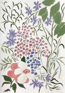 Bunte Gartenblüten von Rushati Chowdhury