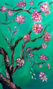 Ewige Blüten Triptychon - rechts